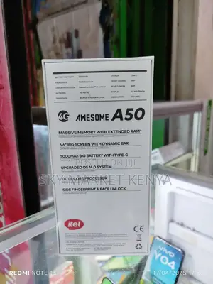 New Mobile Phone 64 GB Black