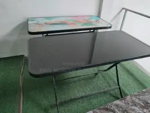 Rectangular Black Foldable Table