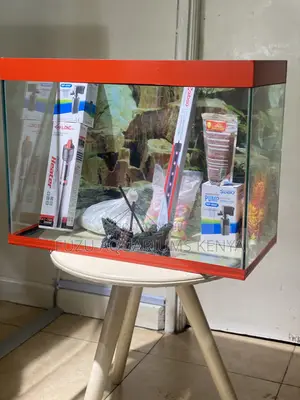 Complete Aquarium Kit – Red Trim