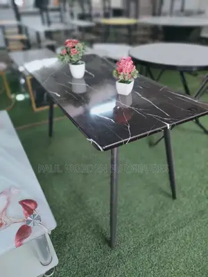 Black Rectangular Dining Table