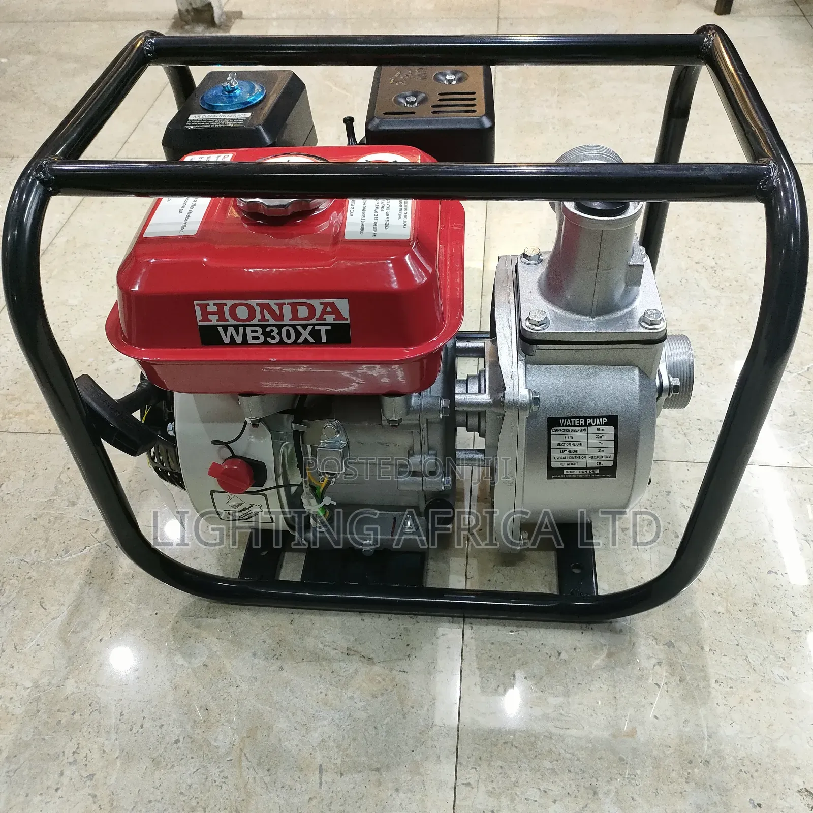 Honda Wb30xt Water Pump Petrol Engine