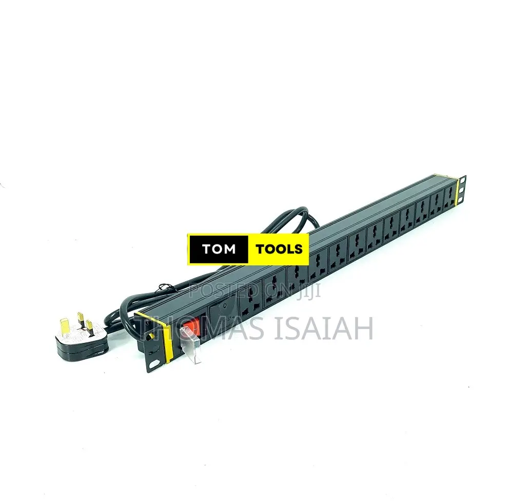 12 Way Metallic Horizontal 13a Pdu 19-Inch 1u Standardized
