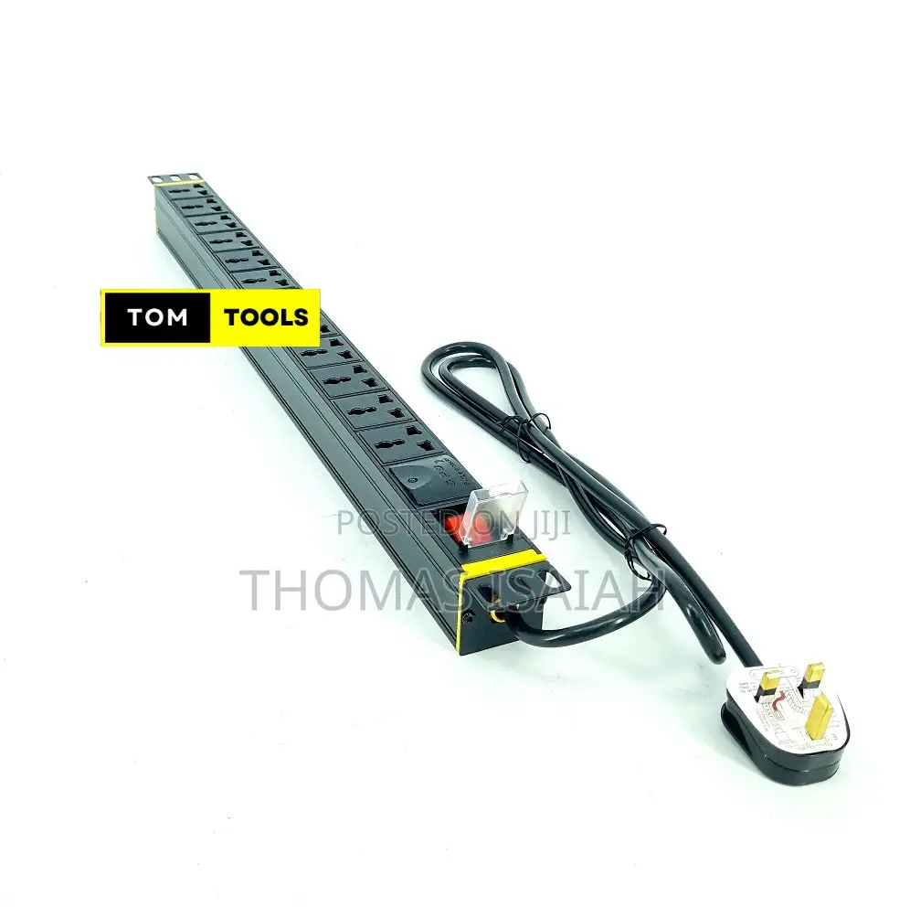 12 Way Metallic Horizontal 13a Pdu 19-Inch 1u Standardized