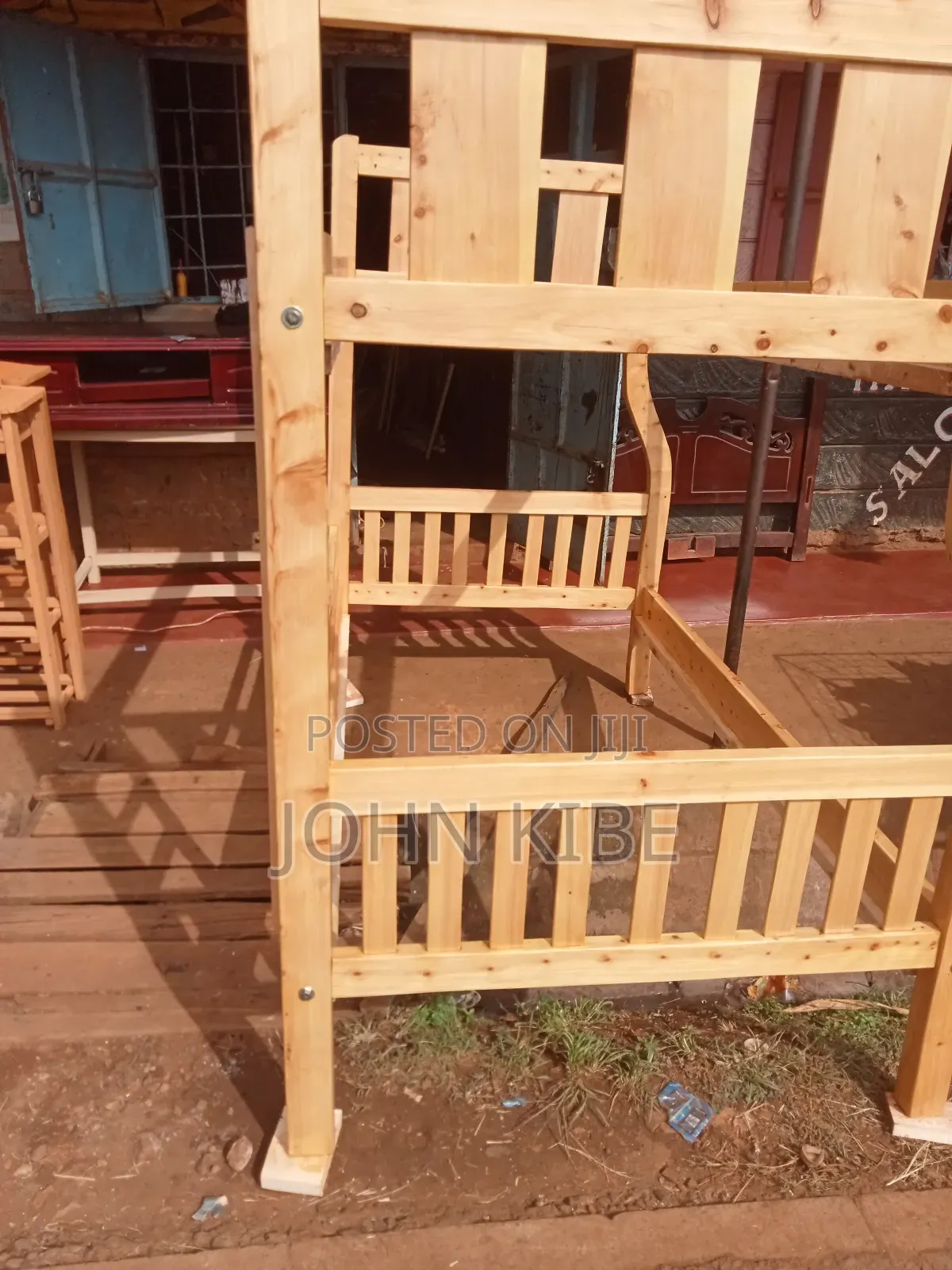 Double Decker Bed 6by 3.5 Down 3 by 6 Top and Other Beds