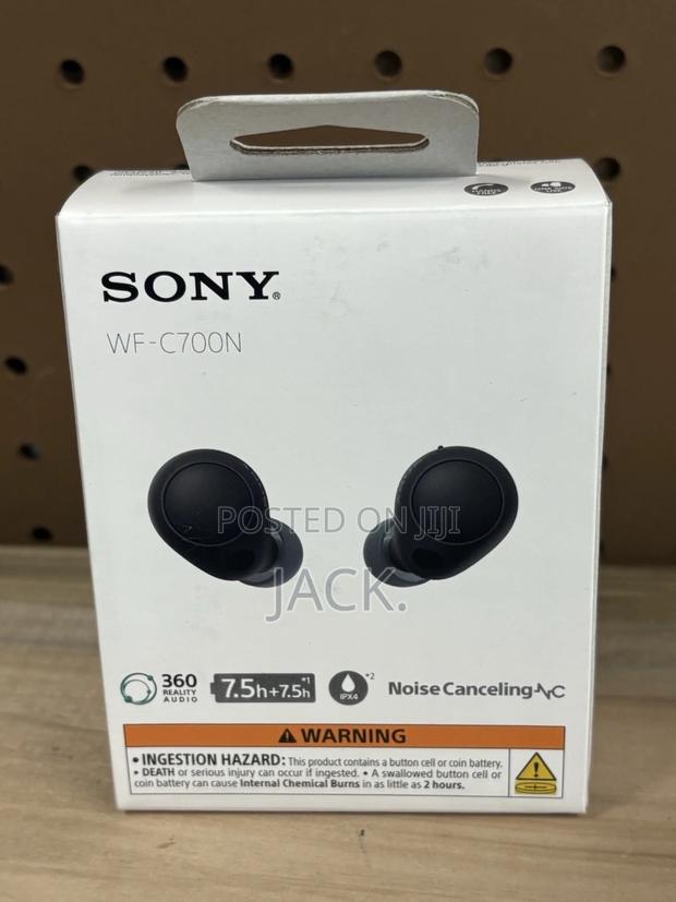 Sony Wf-C700n Bluetooth Wireless in-Ear Headphones - Black