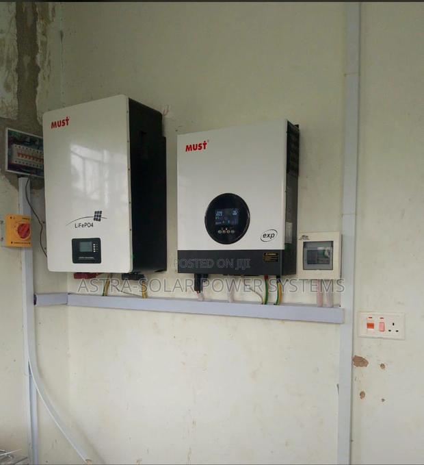 10kva Solar Energy System With 10kwh Lithium Battery - main view