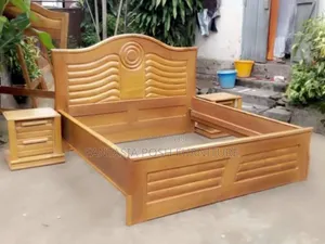 Modern 5*6 Bed + Tables - Bright Stylish