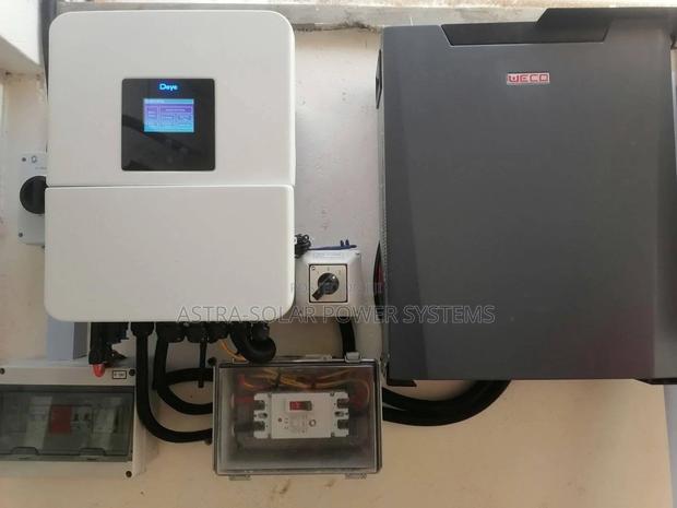 5kva Solar System With 5kwh Lithium Battery Backup - main view