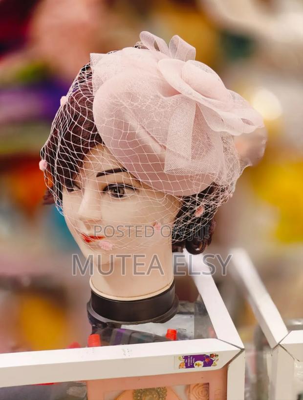 Dusty Pink Mini Fascinators - main view