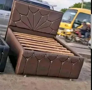 5 by 6 Stylish Brown Bed - Free Delivery