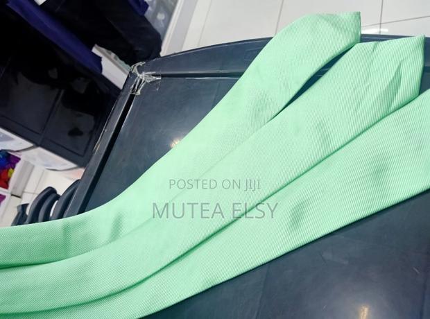 Cool Green Plain Single Ties - thumbnail 3
