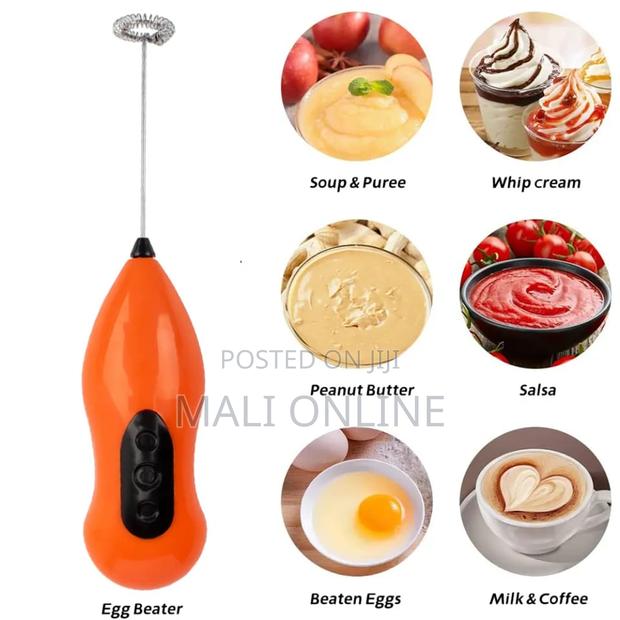 Electric Handheld Whisk Coffee Milk Mixer - thumbnail 4
