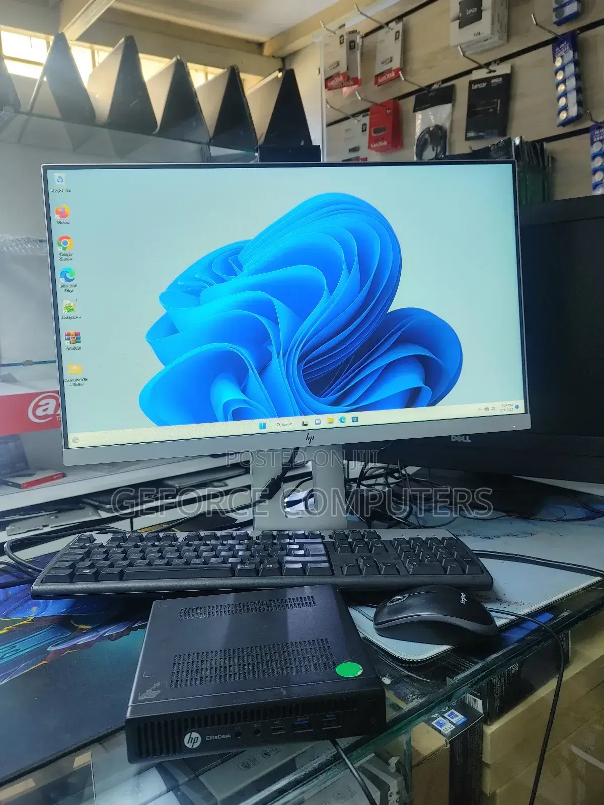 Desktop Computer HP ProDesk 600 G1 8GB Intel Core I5 HDD+SSD 1T
