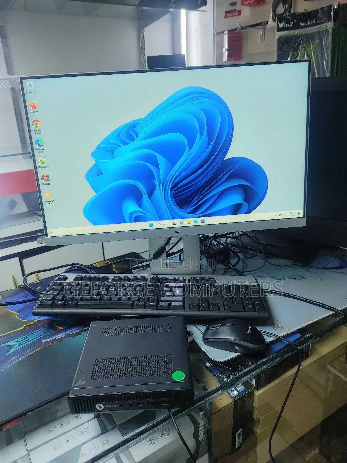 Desktop Computer HP ProDesk 600 G1 8GB Intel Core I5 HDD+SSD 1T