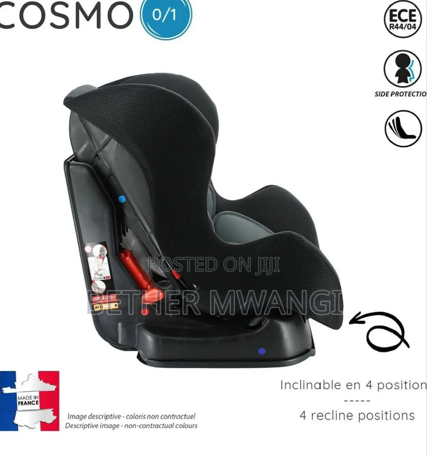 Nania Cosmo Group 0/1 With Side Impact Protection Car Seat