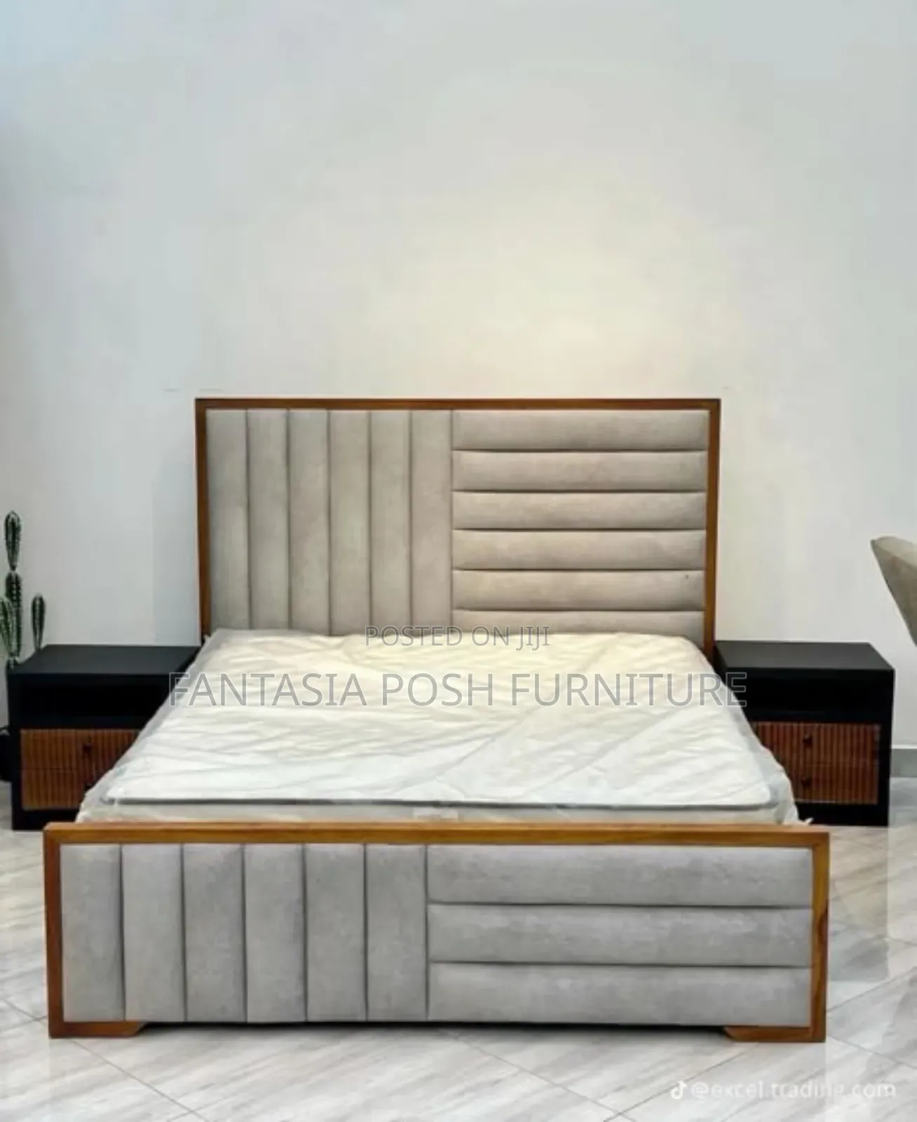 5*6 Affordable Bed + 2 Side Tables - Offer! Offer!