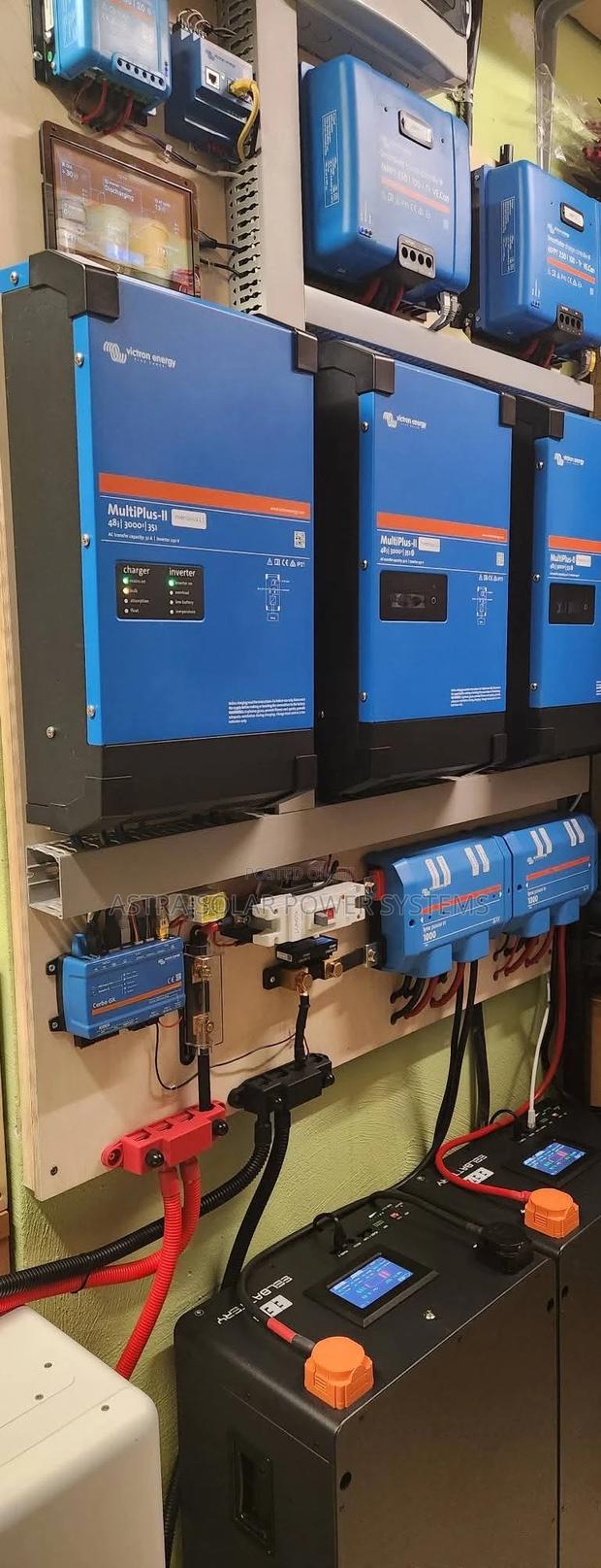 9kva Off-Grid Solar System With 15kwh Lithium Battery Backup - main view