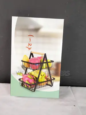 2 Layer Triangular Fruit Basket