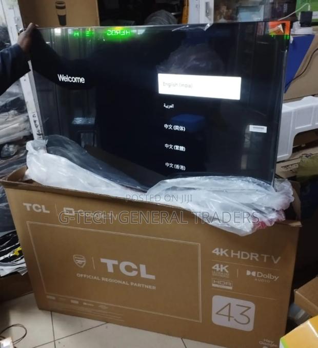 TCL 43inch Smart Android, Youtube, Netflix, Frameless Led Tv - thumbnail 2
