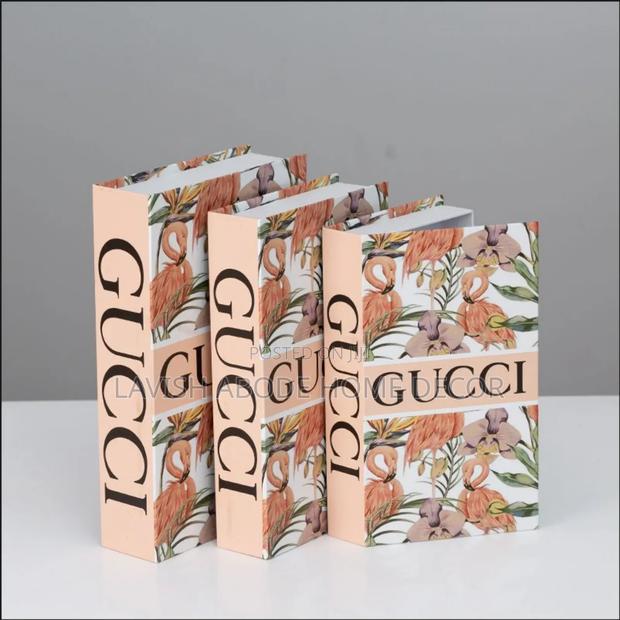 Gucci Decorative Dummy Books 3 in 1 With Storage