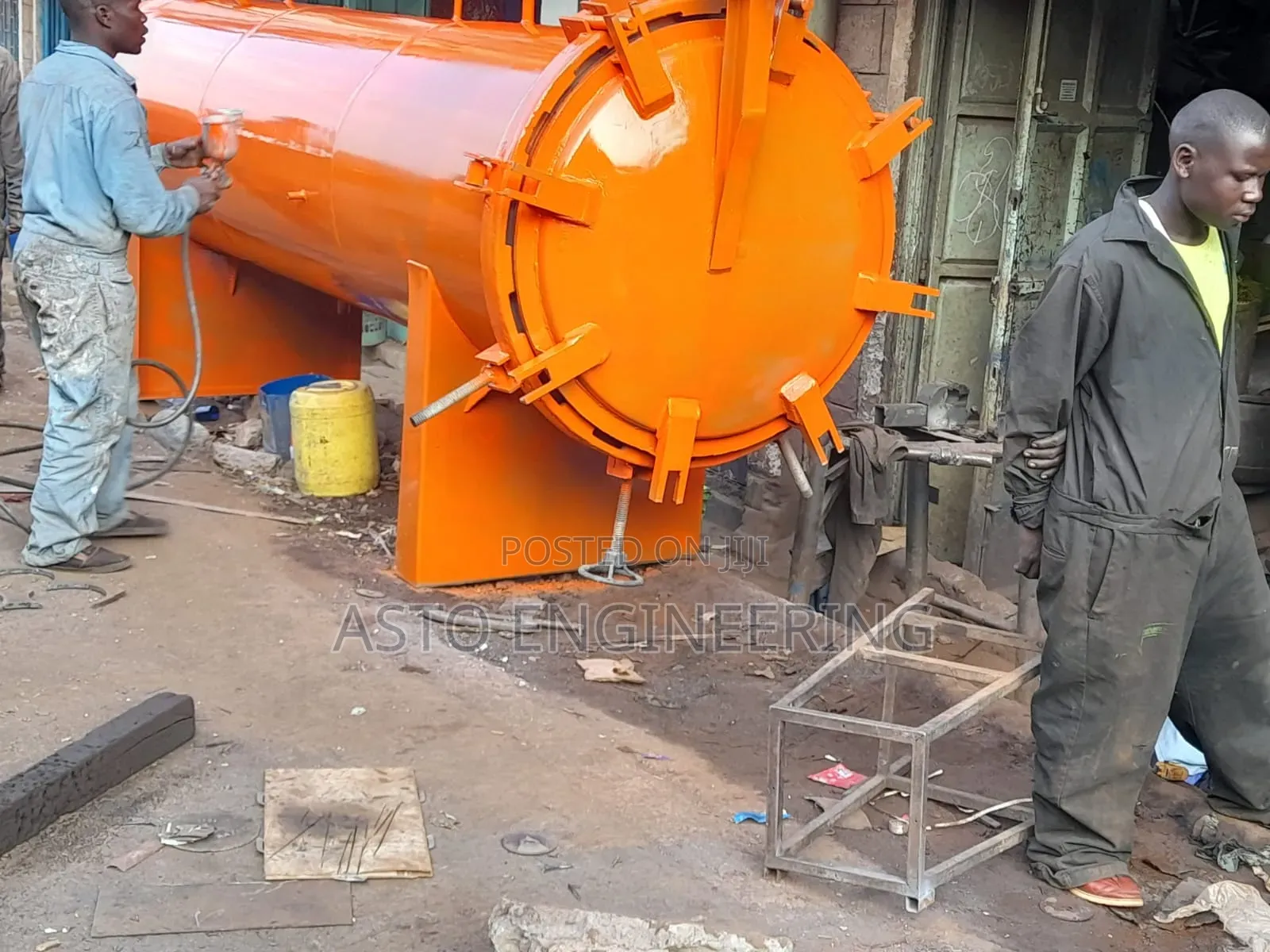 Pole Treatment Vessel