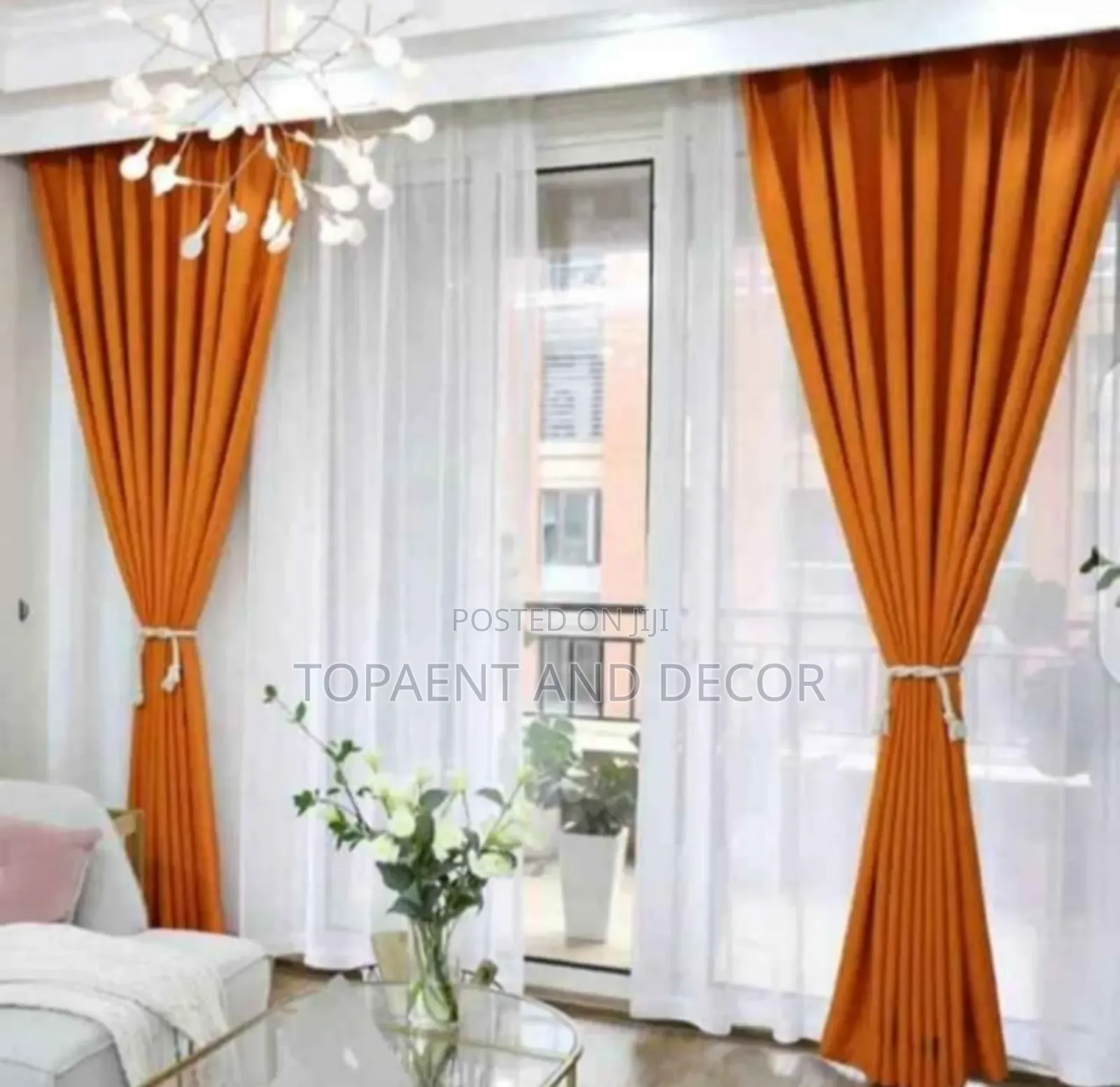 Panel Window Curtains for Large Living Room Windows