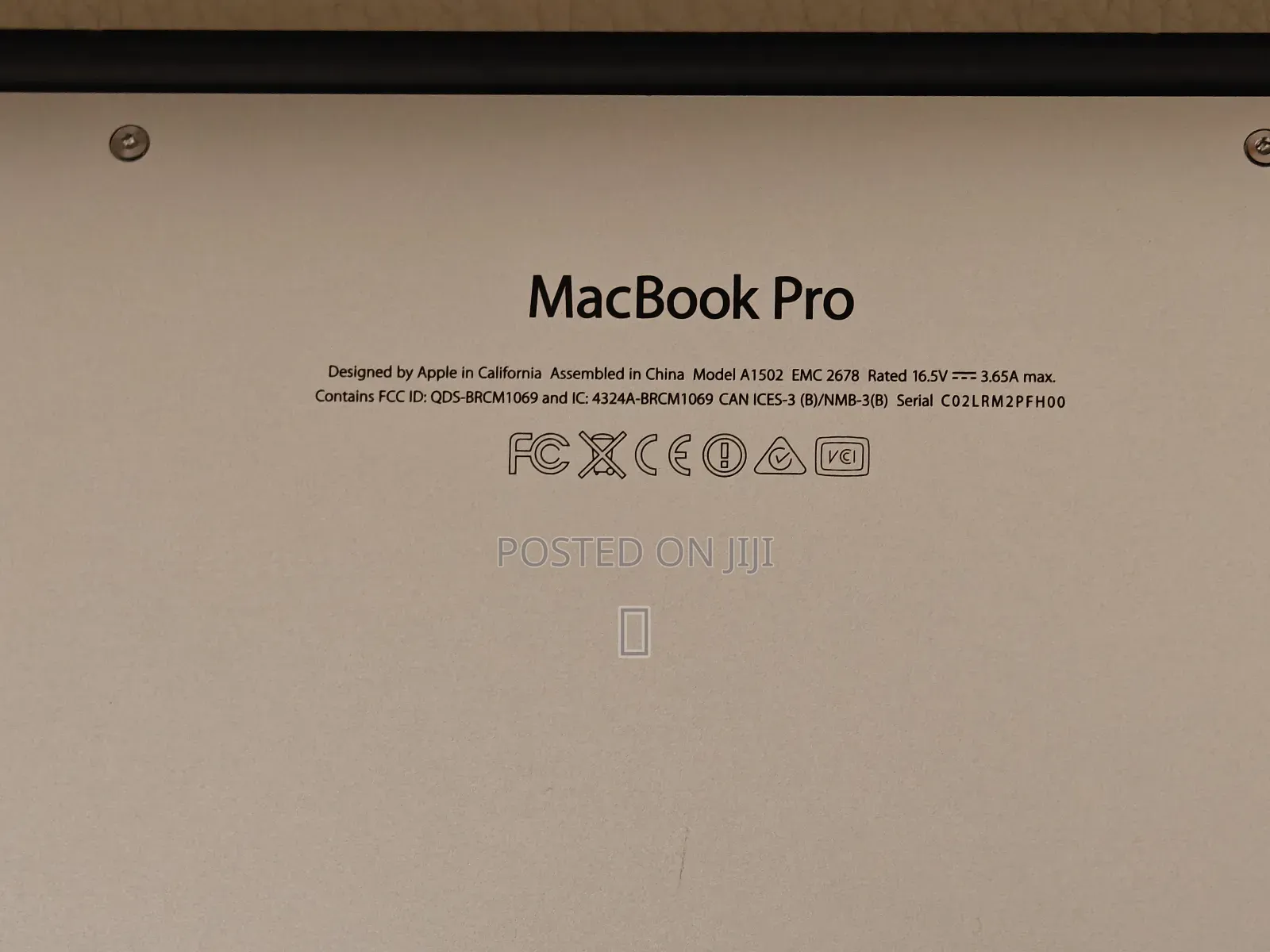 New Laptop Apple MacBook Pro 8GB Intel Core i5 SSD 256GB