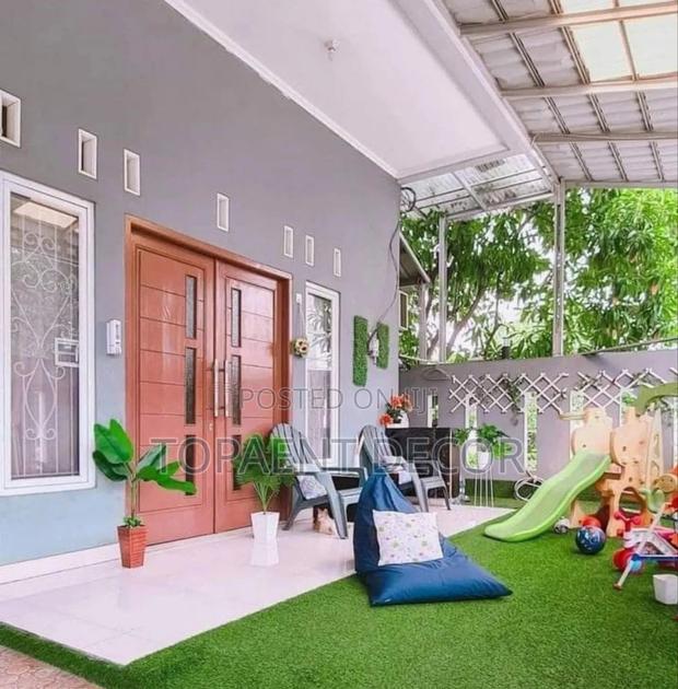 15mm Backyard Kids Mini Playground Artificial Green Grass