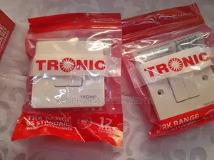 2 Gang 2 Way Switch, Tronic Brand; Trs111