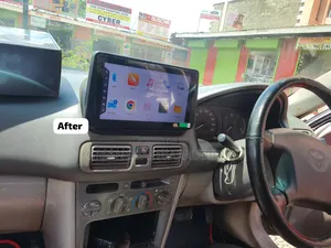 Toyota Corolla 110 9 Inches Android Radio Installation
