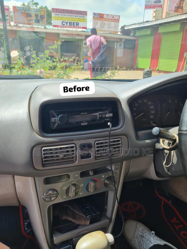 Toyota Corolla 110 9 Inches Android Radio Installation - thumbnail 3