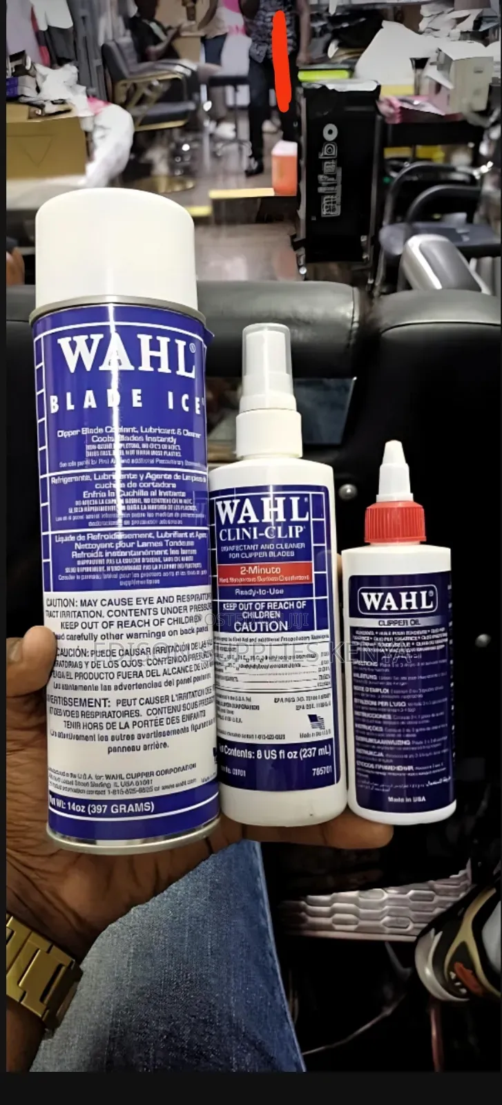 Wahl Shaving Machine Clippers Blade Ice Maintenance Kit