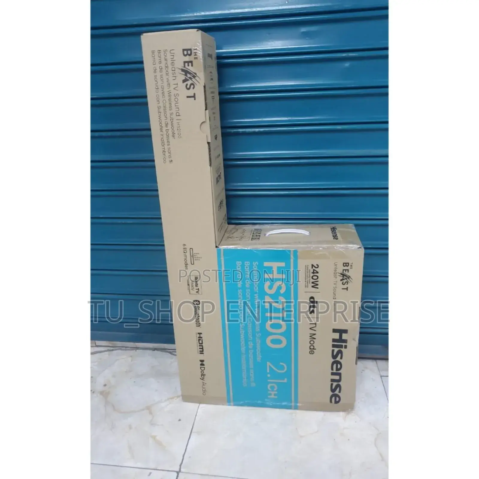Hisense Soundbar! Hs2100 Wireless