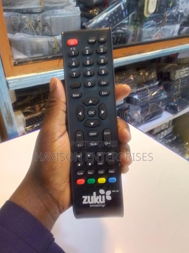 Amazing Zuku Decoder Remote