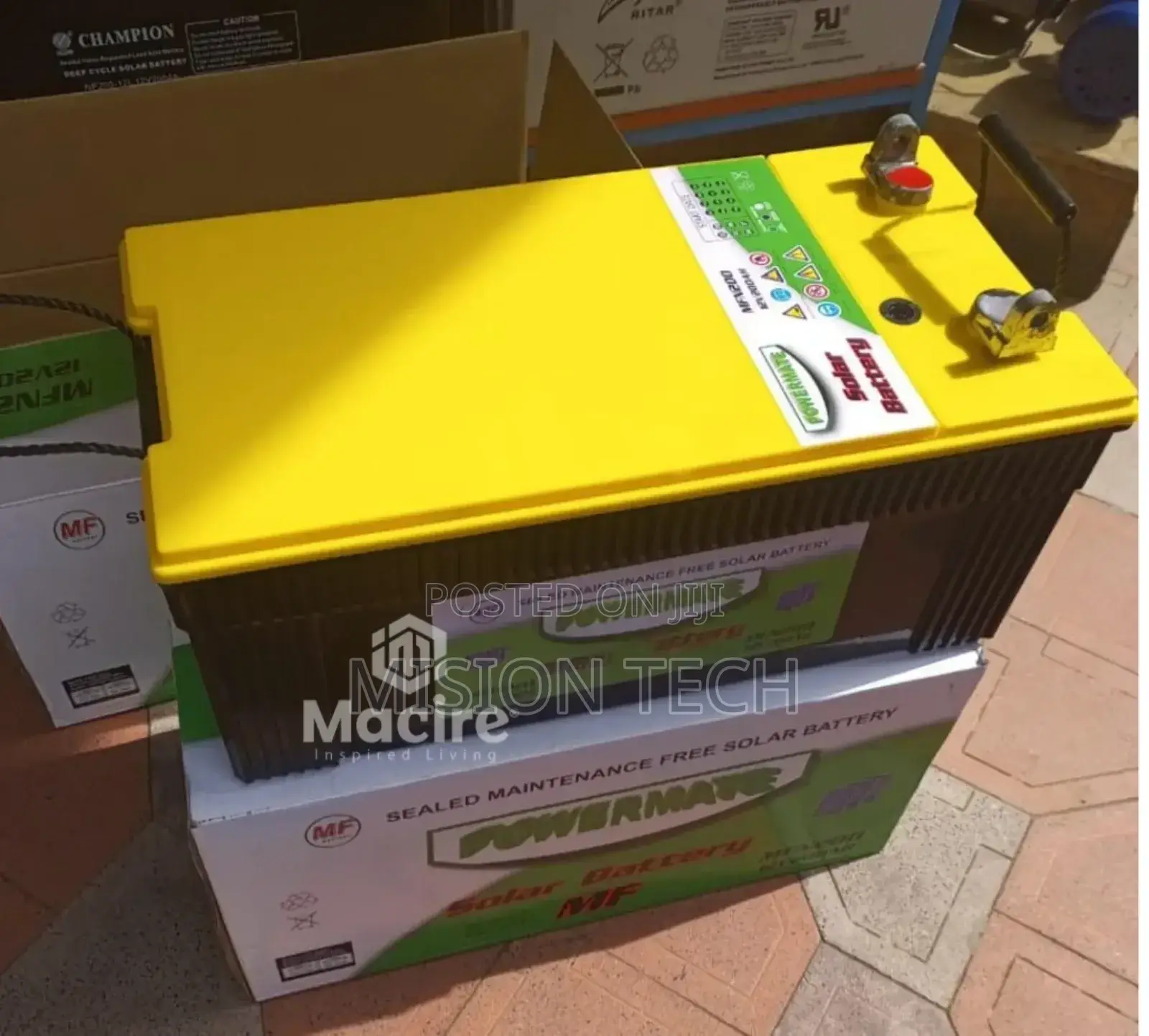 Powermate 200ah Solar Battery Maintenance-Free* 