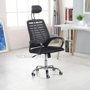 High Back Headrest Mesh Chair