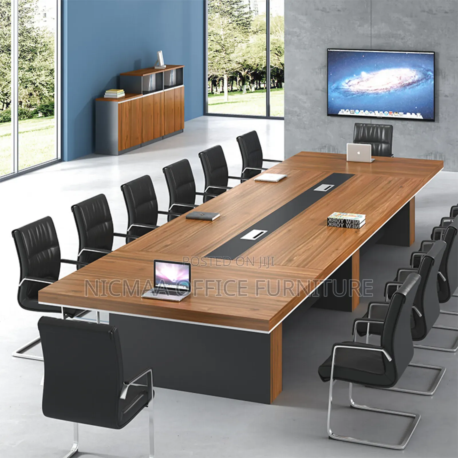 3.0m Boardroom Table Fitting Upto 12 People