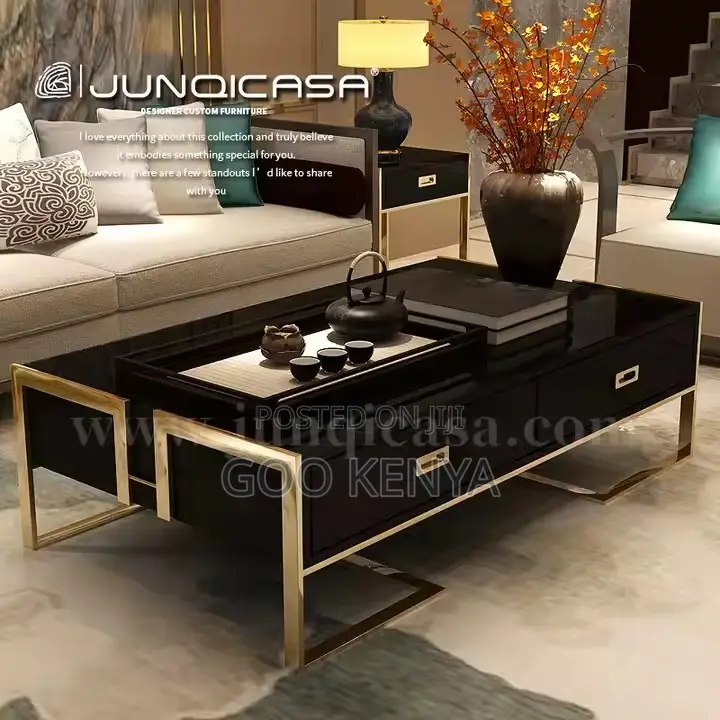 Coffee Table ; Fancy Finish Coffee Table