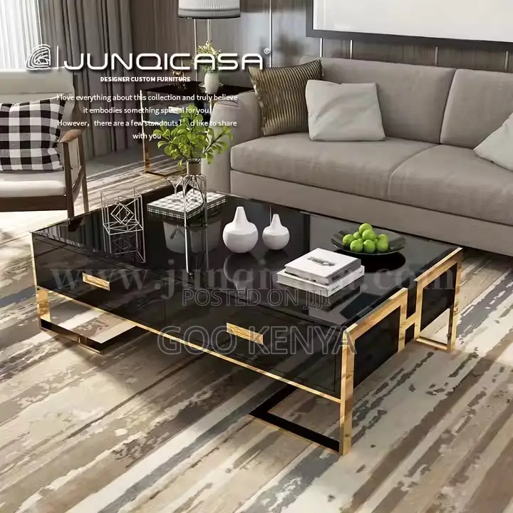 Coffee Table ; Fancy Finish Coffee Table