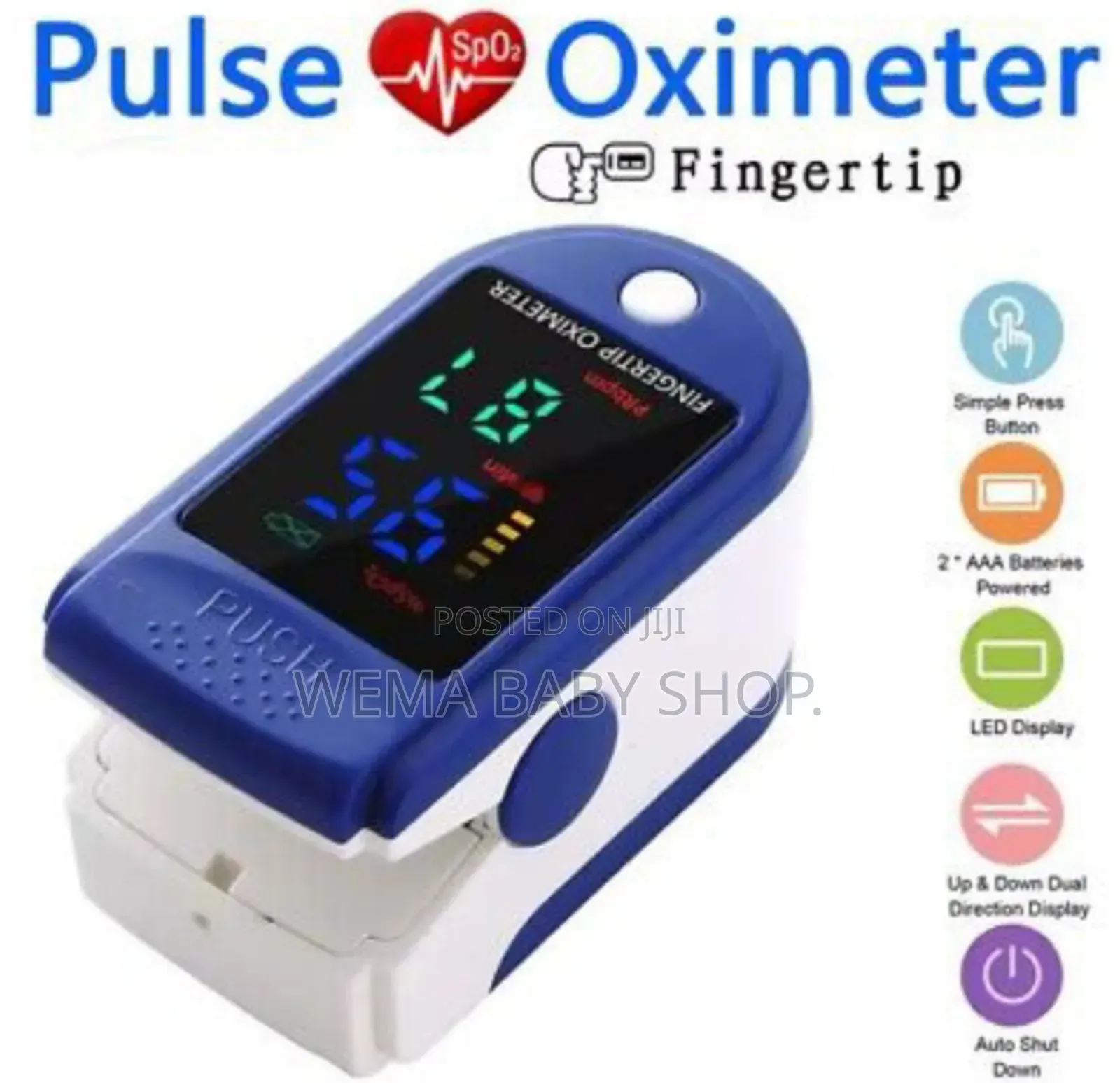 Fingertip Pulse Oximeter