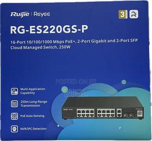 Rg-Es220gs-P: 20-Port Gigabit Smart Cloud-Managed Poe Switch