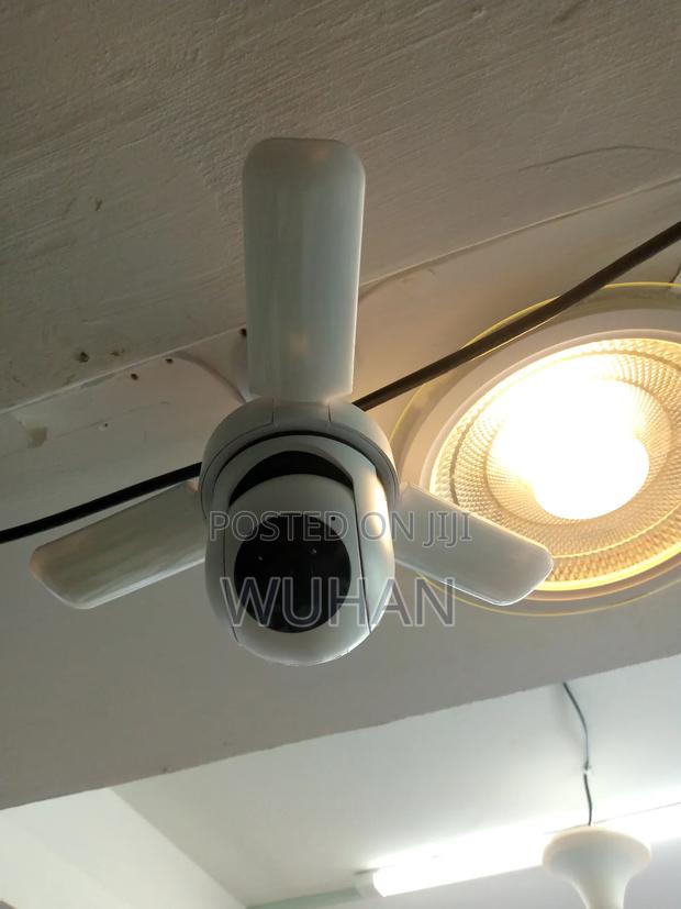 Wifi PTZ Nanny Camera With Led Light Tubes - thumbnail 2