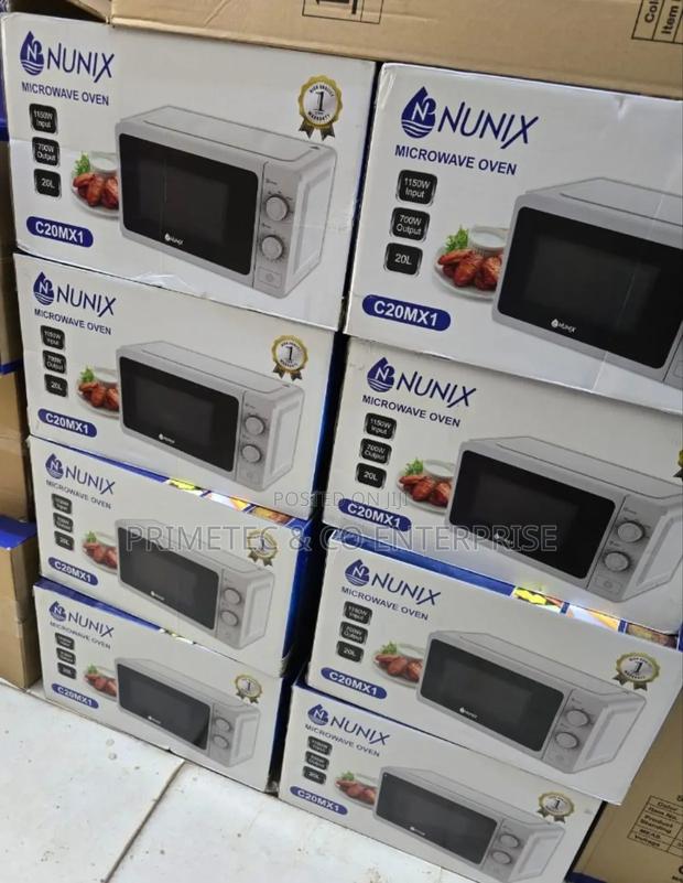 Nunix 20 Litres Manual Setting Microwave Oven