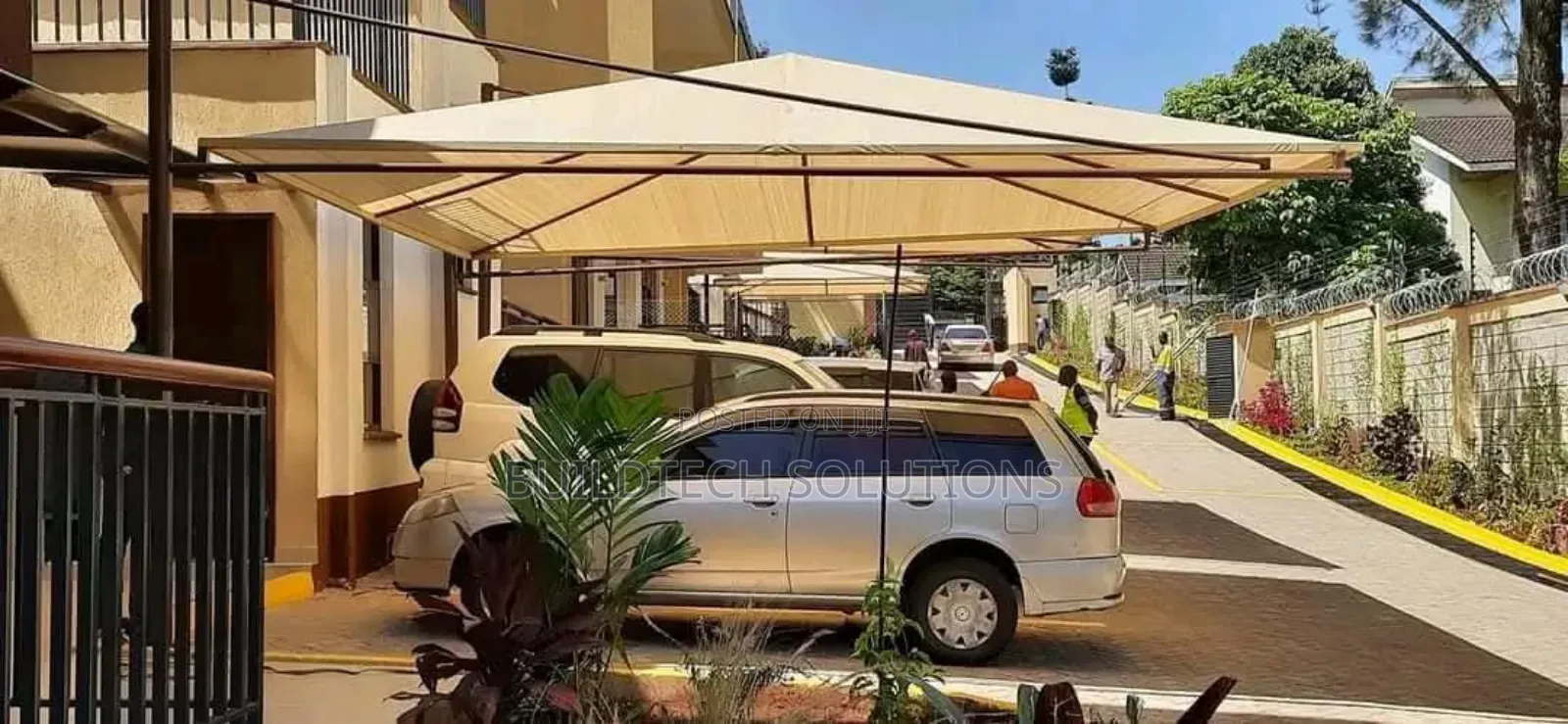 Unique and Modern Car Shade Nets