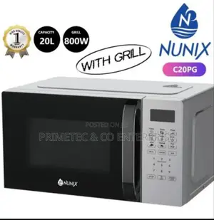 Nunix 20l Digital Electric Microwave Oven and Grill