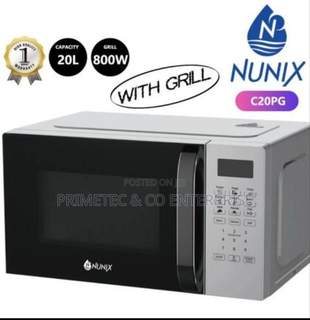 Nunix 20l Digital Electric Microwave Oven and Grill