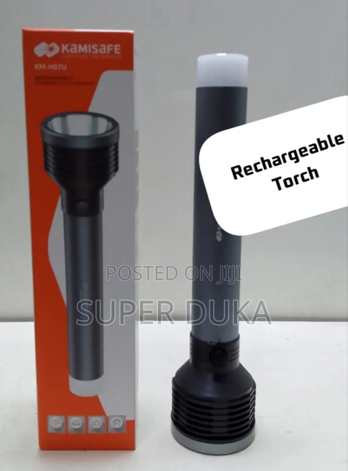 Kamisafe Km-H07u Rechargeable Torch.