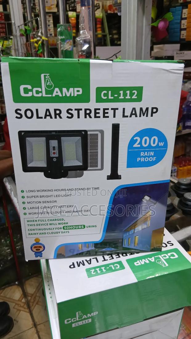 Ccclamp 112  Solar Flood Light 200w - main view