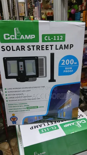 Ccclamp 112  Solar Flood Light 200w