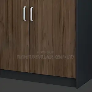 Cabinets: 2-Door Sturdy Office Credenza Storage Unit